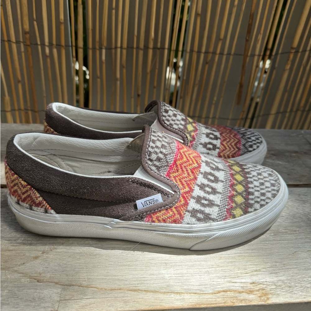 Vans Twead/ Suede classic slip on